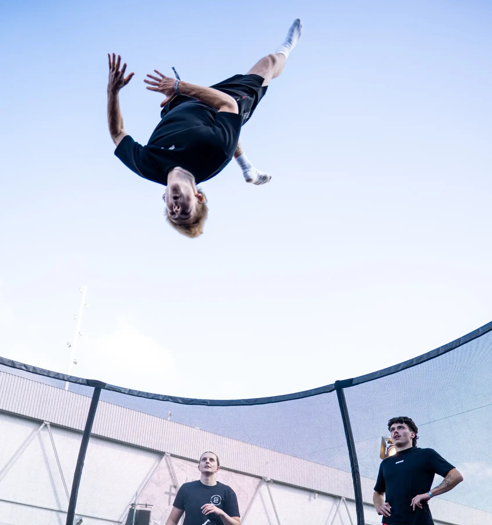 Trampolinspringen am Freestyle Roots 2025