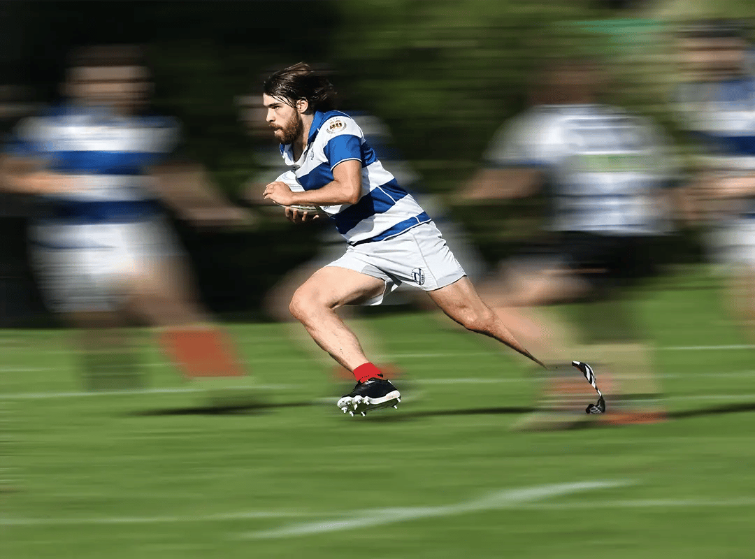 Rugby Spieler des Rugby Clubs Thun